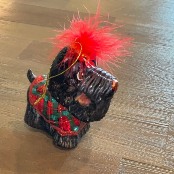 Scotty dog Christmas ornament - Picture 2 of 4